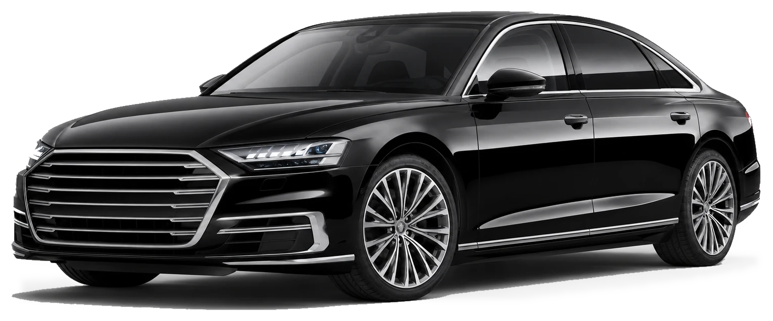 Black Audi A8
