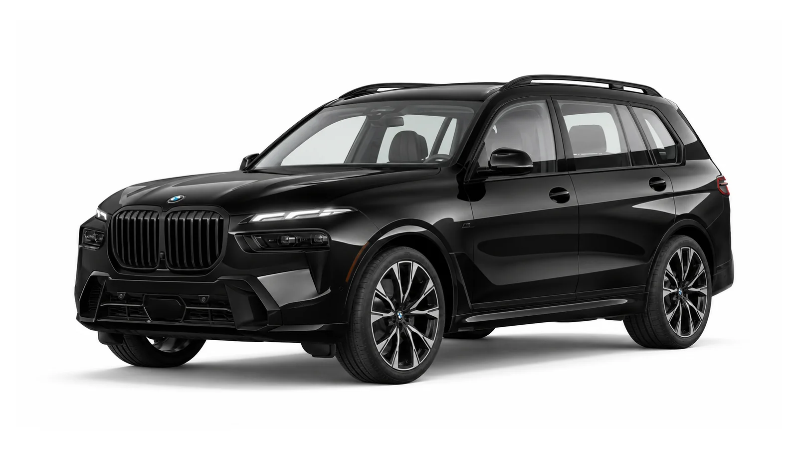 Black current-generation BMW X7