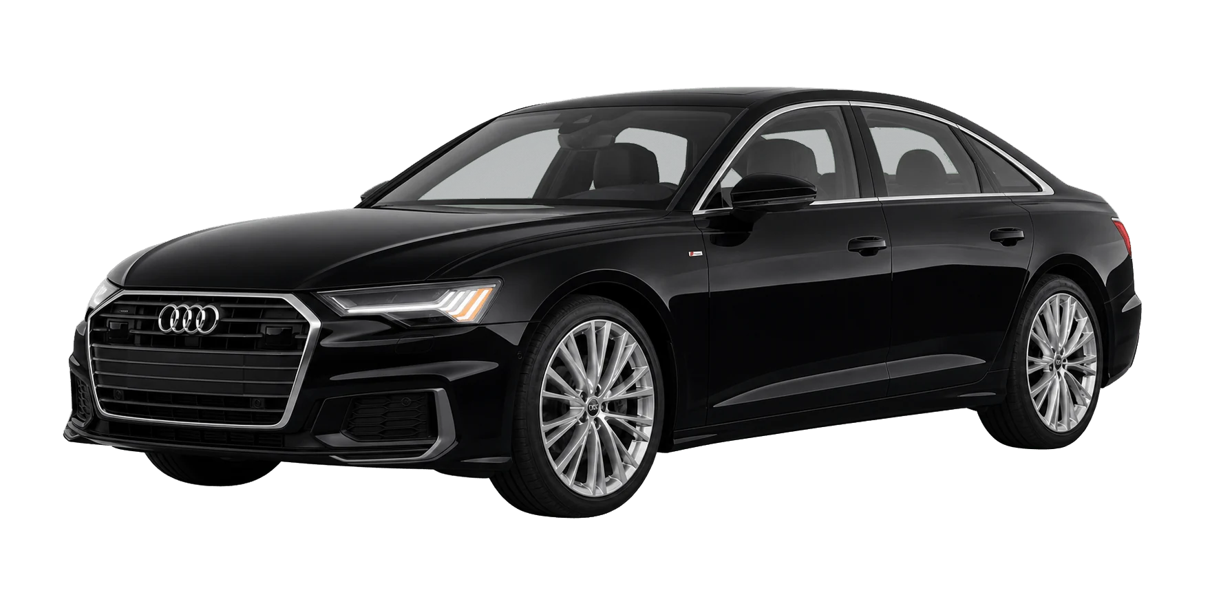 Black Audi A6