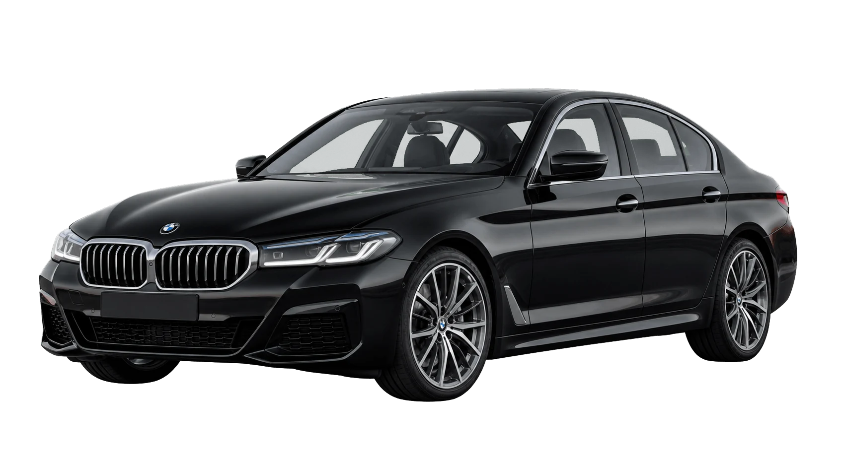 Black BMW 5 Series