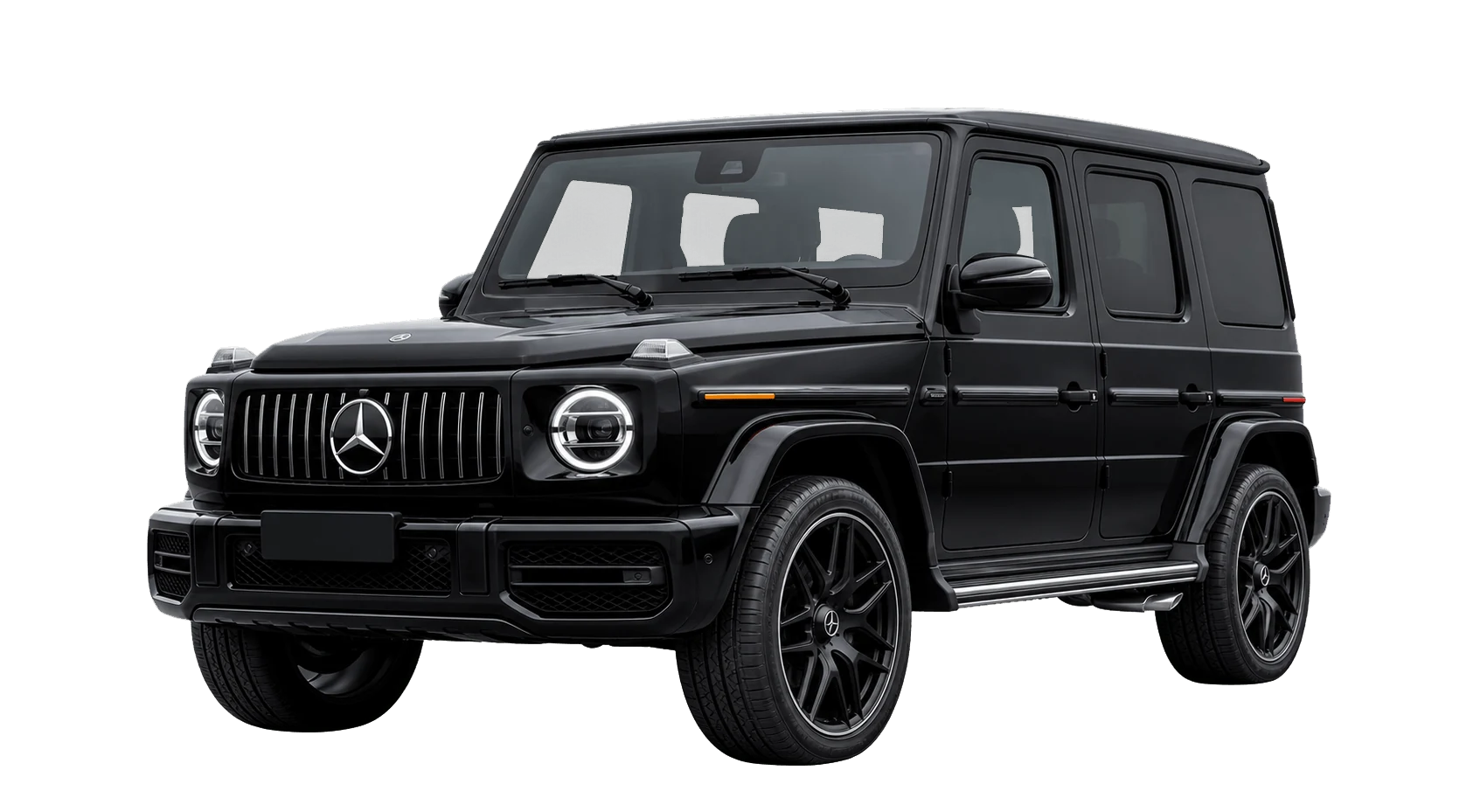 Black Mercedes-Benz G Wagon