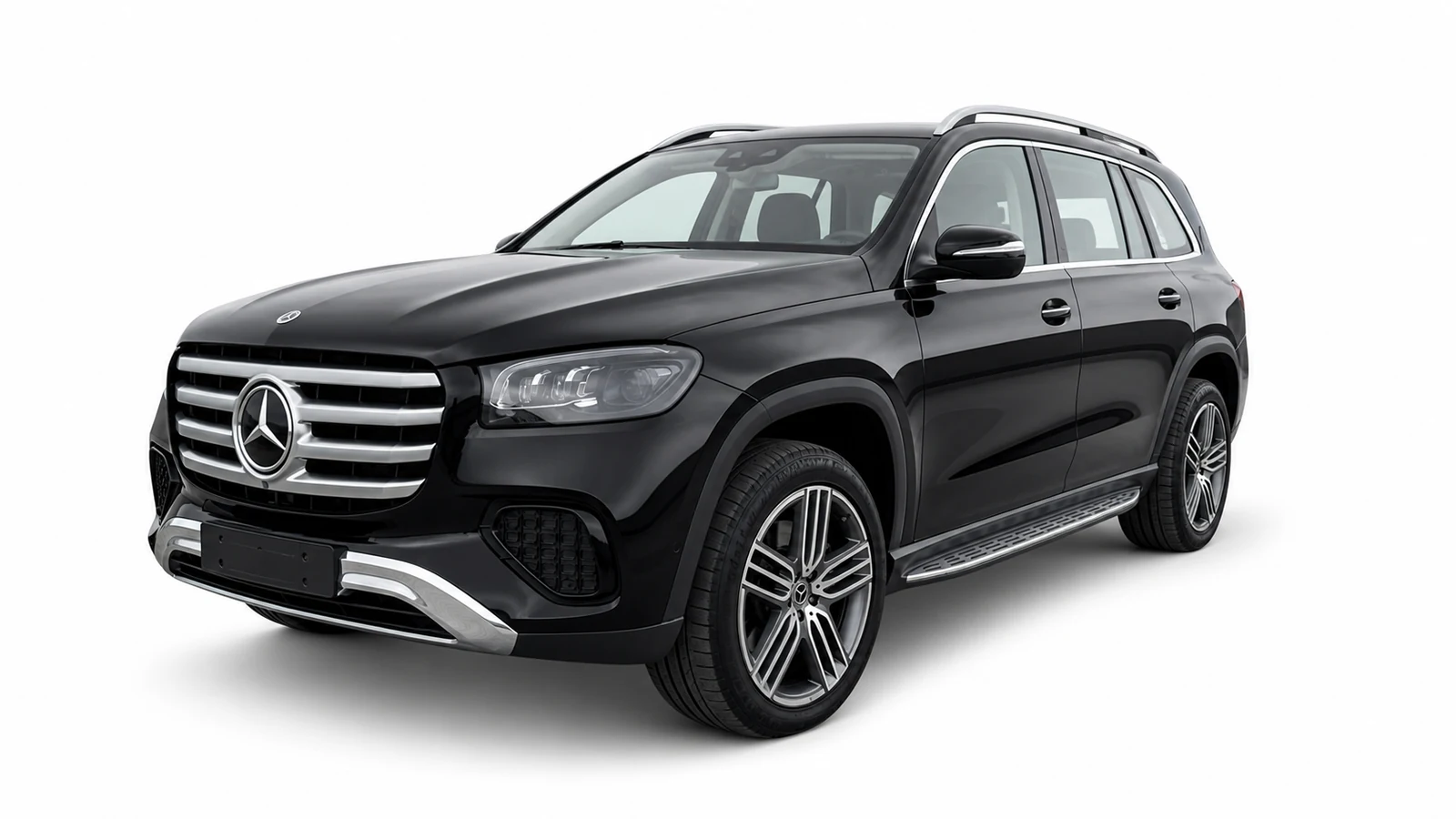 Black current-generation Mercedes-Benz GLS 450
