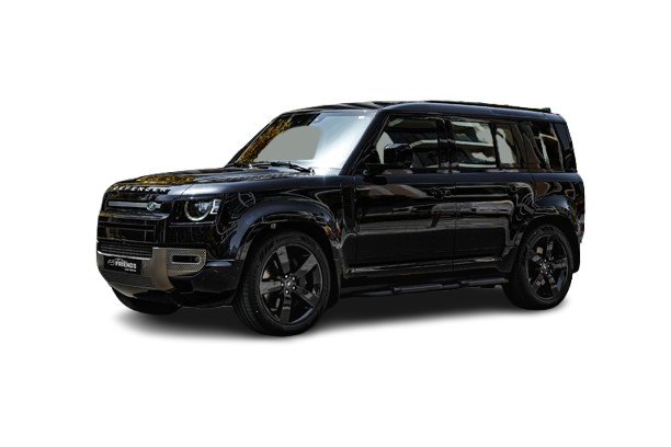 Black Land Rover Defender